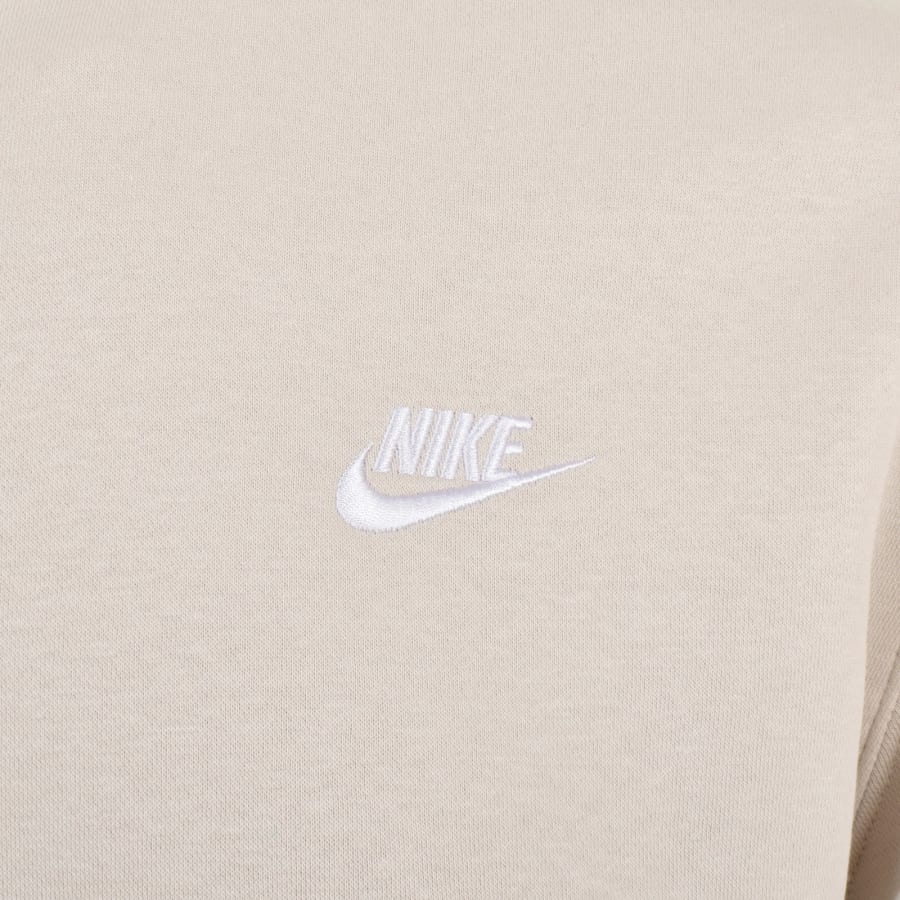 Nike club beige sweatshirt cheap